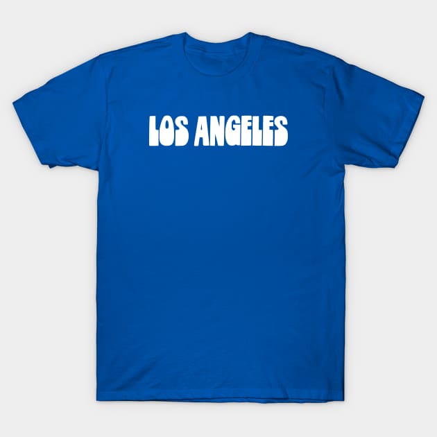 Los Angeles T-Shirt by ezioman